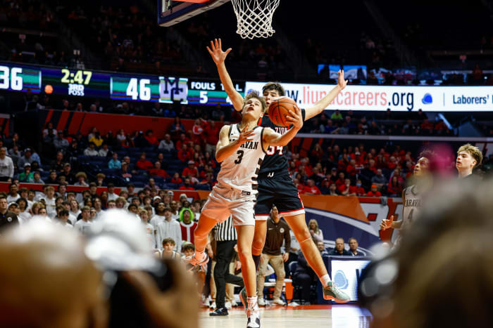 Mount Carmel Mt Zion Illinois boys basketball March 8 2024 Nate Latsch 26588